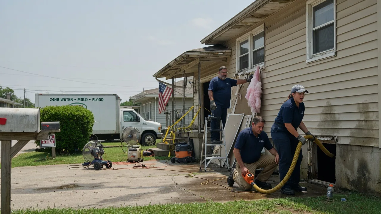 Water Damage Repair in California City, CA near me